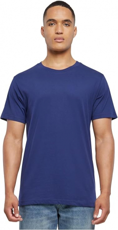 Tricou cu maneca scurta pentru barbati Build Your Brand, albastru, S [1]