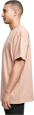 Tricou cu maneca scurta pentru barbati Build Your Brand BY102, oversize, roz, XXL [2]