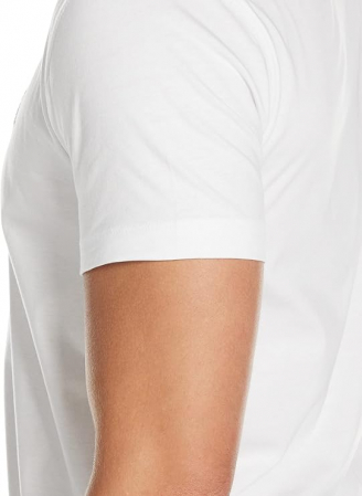 Tricou cu mânecă scurtă pentru bărbați Calvin Klein Jeans, alb, M [4]