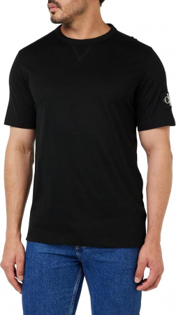 Super Oferte - Tricou cu mânecă scurtă pentru bărbați Calvin Klein Jeans Badge Regular J30J323484, M