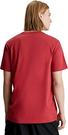 Tricou cu mânecă scurtă pentru bărbați Calvin Klein Jeans Ck Embro Badge, rosu, M [1]
