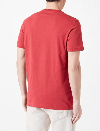 Tricou cu mânecă scurtă pentru bărbați Calvin Klein Jeans Ck Embro Badge, rosu, M [4]