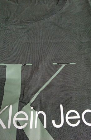 Tricou cu maneca scurta pentru barbati Calvin Klein Jeans J30J320806, gri, 4XL [1]