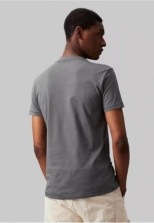 Tricou cu maneca scurta pentru barbati Calvin Klein Jeans J30J320806, gri, 4XL [5]