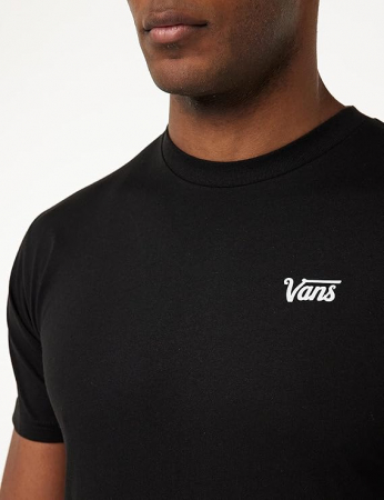Tricou cu mânecă scurtă pentru bărbați din bumbac Vans Mini Script - Negru, XXL [1]