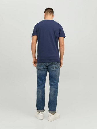 Tricou cu maneca scurta pentru barbati Jack & Jones, albastru, S [2]