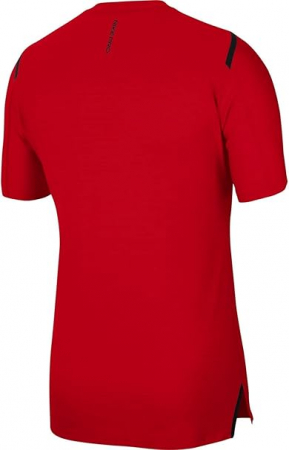 Tricou cu maneca scurta pentru barbati Nike NPC, rosu, M [1]