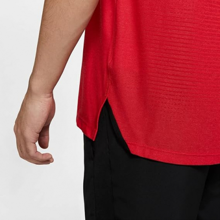 Tricou cu maneca scurta pentru barbati Nike NPC, rosu, M [3]