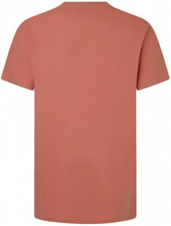 Tricou cu maneca scurta pentru barbati Pepe Jeans Eggo N, caramiziu, XL [1]