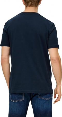 Tricou cu maneca scurta pentru barbati s.Oliver, albastru inchis, XXL [2]