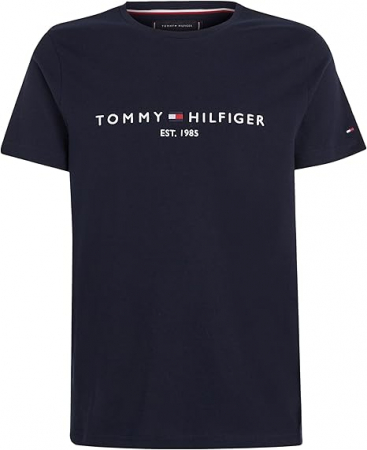 Tricou cu maneca scurta pentru barbati Tommy Hilfiger MW0MW11465, Slim Fit, bleumarin, M [3]
