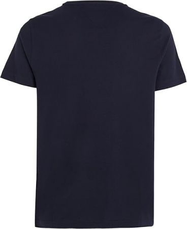 Tricou cu maneca scurta pentru barbati Tommy Hilfiger MW0MW11465, Slim Fit, bleumarin, M [4]