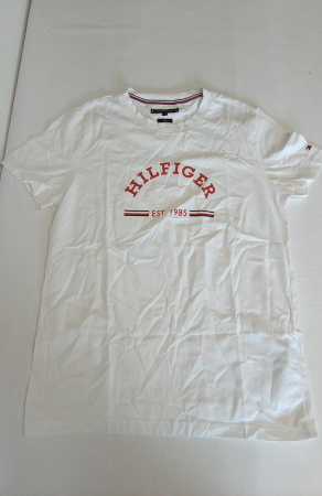 Tricou cu maneca scurta pentru barbati Tommy Hilfiger RWB Arch GS Tee S/S, alb, L [3]