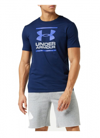 TOATE PRODUSELE - Tricou cu mânecă scurtă pentru bărbați Under Armour Global Foundation, bleumarin, XL