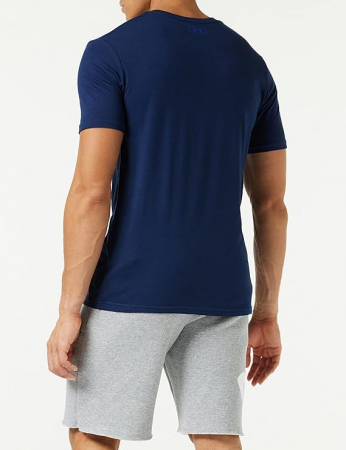 Tricou cu mânecă scurtă pentru bărbați Under Armour Global Foundation, bleumarin, XL [3]