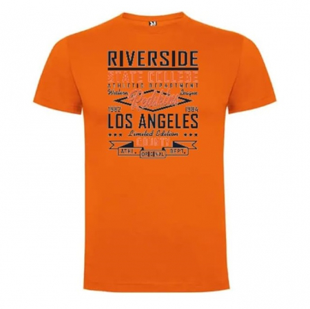 Imbracaminte si Incaltaminte copii - Tricou cu maneca scurta pentru copii REDSKINS Junior, unisex, portocaliu, T12A, 12 ani