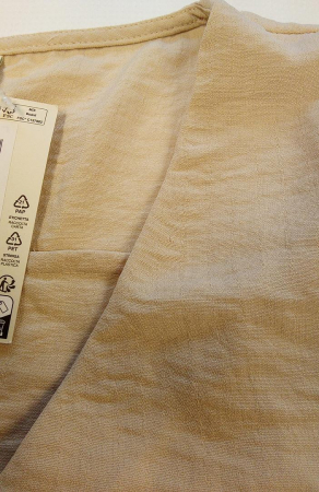 Tricou cu maneca scurta pentru femei JDY Jdydivya S/S Top Wvn Noos, bej, S [1]