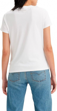 Tricou cu maneca scurta pentru femei Levi's The Perfect Tee, alb, S [2]