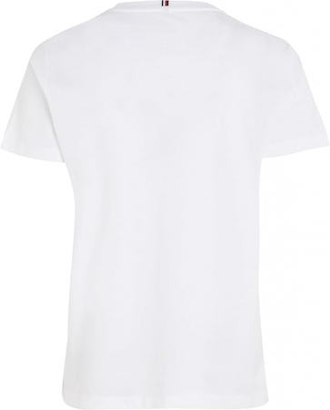 Tricou cu maneca scurta pentru femei Tommy Hilfiger WW0WW24967, alb, 3XL [7]
