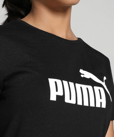 Tricou cu maneca scurta pentru fete PUMA Ess Logo Tee G, 9-10 ani [2]