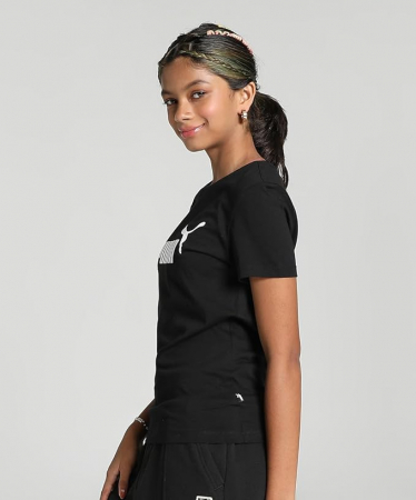 Tricou cu maneca scurta pentru fete PUMA Ess Logo Tee G, 9-10 ani [1]