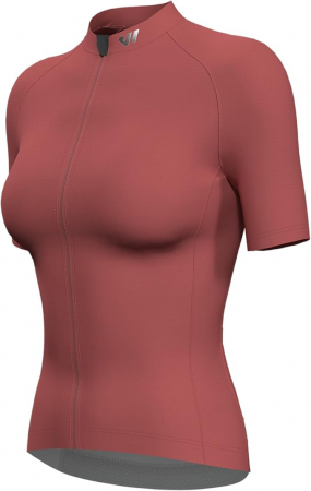 Ciclism - Tricou de ciclism pentru femei Lo.gas, cu mânecă scurtă, respirabil, 3 buzunare