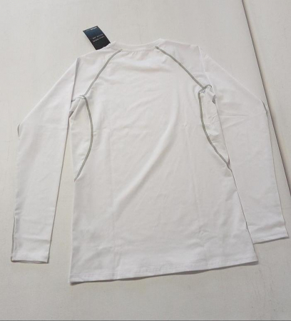 Tricou de compresie cu maneca lunga pentru barbati Meetwee, alb, S [1]