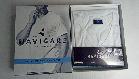 Tricou Navigare pentru bărbați (pachet de 3) din bumbac 100%, Marimea M [1]