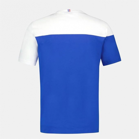 Tricou pentru bărbați Le Coq Sportif, marimea M, alb/albastru [2]