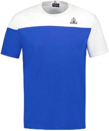 TOATE PRODUSELE - Tricou pentru bărbați Le Coq Sportif, marimea M, alb/albastru