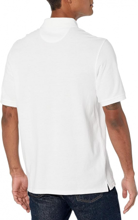 Tricou polo cu maneca scurta Amazon Essentials, alb, XXL [2]