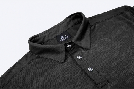 Tricou polo cu mânecă scurtă pentru bărbați Geeksport, negru, XL [3]