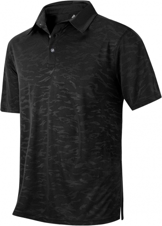 Tricou polo cu mânecă scurtă pentru bărbați Geeksport, negru, XL [1]