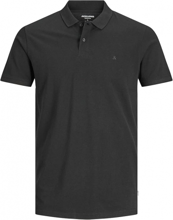 Tricou polo cu maneca scurta pentru barbati JACK & JONES Jjebasic SS Noos, negru, XL [4]