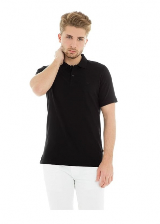 TOATE PRODUSELE - Tricou polo cu maneca scurta pentru barbati JACK & JONES Jjebasic SS Noos, negru, XL