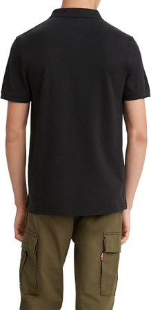Tricou polo cu maneca scurta pentru barbati Levi's Housemark, negru, XL [1]