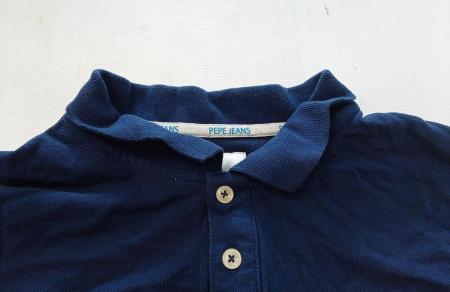 Tricou polo cu maneca scurta pentru barbati Pepe Jeans PM541852 vidal, 582 midnight, bleumarin, XL [2]