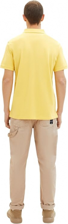 Tricou polo cu maneca scurta pentru barbati TOM TAILOR, galben, M [2]