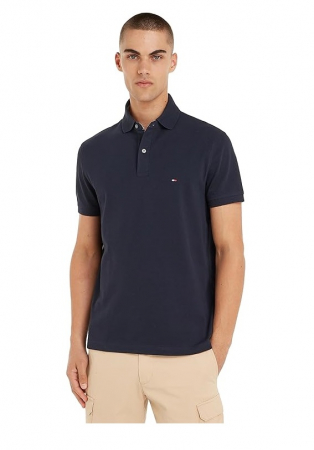 TOATE PRODUSELE - Tricou polo Tommy Hilfiger Core 1985 pentru bărbați, desert sky, M