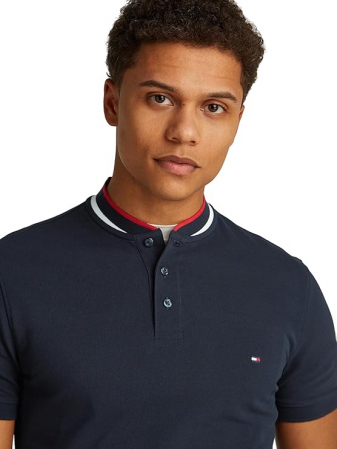 Tricou polo Tommy Hilfiger pentru bărbați, cu mânecă scurtă, L [3]