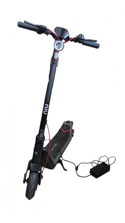Trotineta electrica NIU KQi3 Max (DE), negru/gri [1]