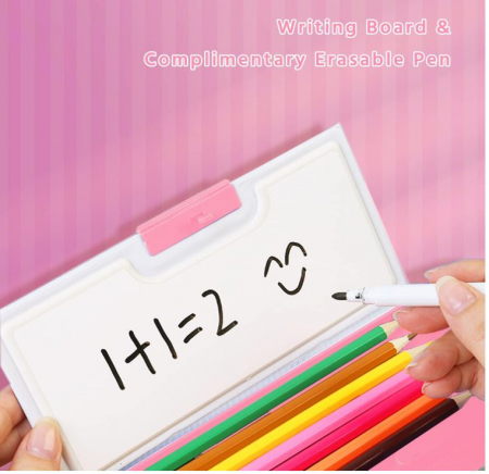 Trusa pentru rechizite scolare Ristpal, tip Pop Up, roz [5]