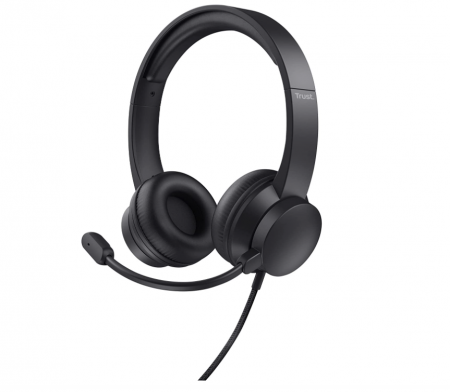 PC, Periferice & Software - Trust Căști USB cu microfon