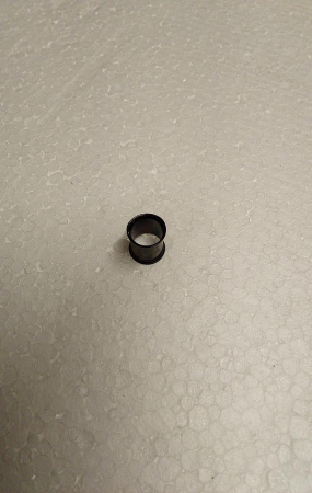 Tunel pentru piercing de ureche Autiga, otel inoxidabil, negru [1]