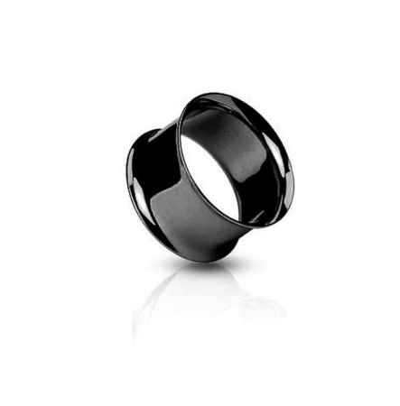 TOATE PRODUSELE - Tunel pentru piercing de ureche Autiga, otel inoxidabil, negru