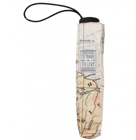 Umbrela pliabila Legami Umb0003 Travel, model cu harta, 100 cm [7]