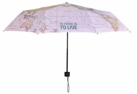 Umbrela pliabila Legami Umb0003 Travel, model cu harta, 100 cm [6]