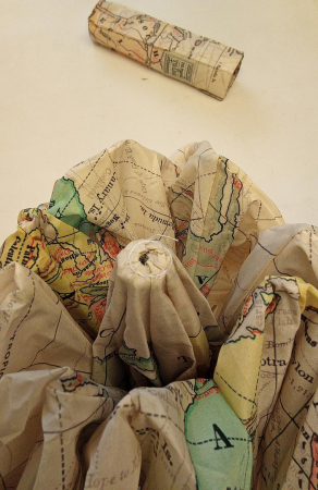 Umbrela pliabila Legami Umb0003 Travel, model cu harta, 100 cm [1]