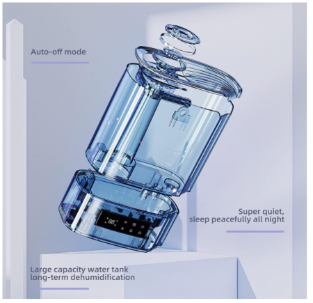 Umidificator XAXAZON JS07 6L, trei moduri, silențios [4]