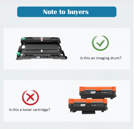 Unitate de cilindru Aseker DR-2400 DR2400 compatibilă cu TN-2420 pentru imprimantele Brother [5]